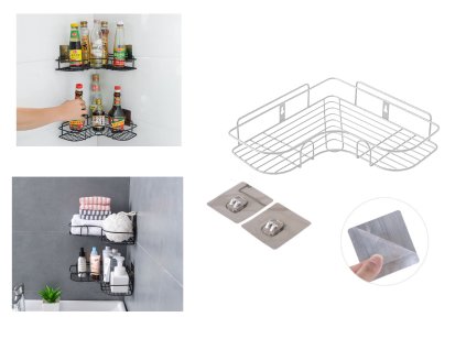 polka lazienkowa narozna meta 81123