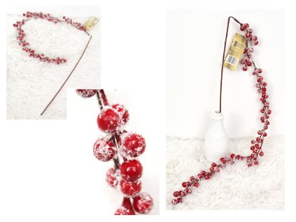 galazka ozdobna zwis czerwone 90105