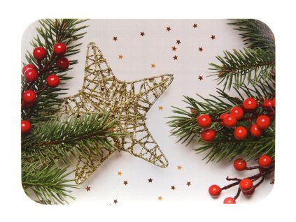 mata stolowa 40x30 cm zlota g 91094