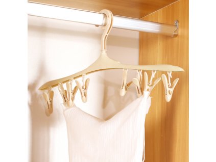 wieszak z 8 klamerkami do bie 99666