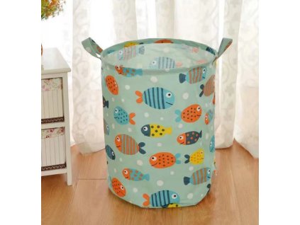 kosz na zabawki z materialu w 99872