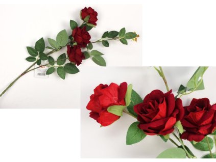 lodyga roza welur wys 75 cm 100932