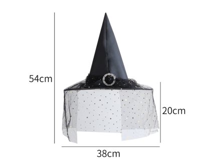 czapka czarownicy z tiulem 5 101856