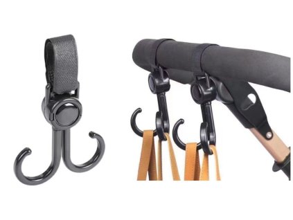 hak haczyk do wozka podwojny 101852