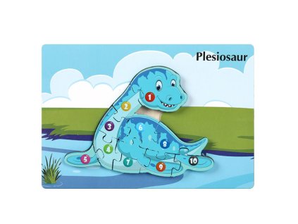 puzzle drewniane dinozaur 22 102825