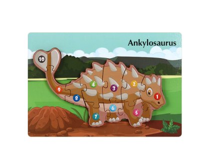 puzzle drewniane dinozaur 22 102851
