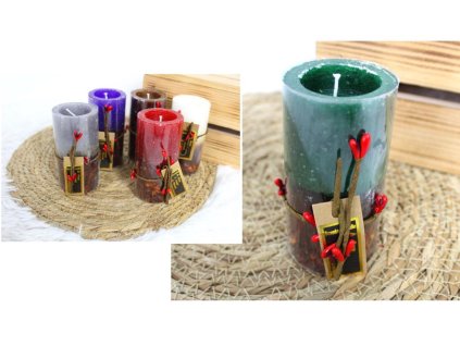 swieca swieczka z czerwonymi 102939