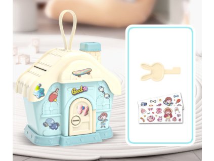 skarbonka plastikowa domek k 103430