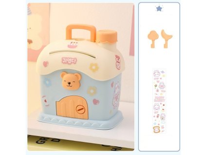 skarbonka plastikowa domek m 103427