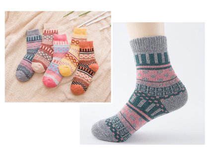 skarpety damskie sweterkowe 103361