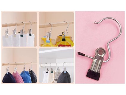 wieszak metalowy z klipsem c 103987