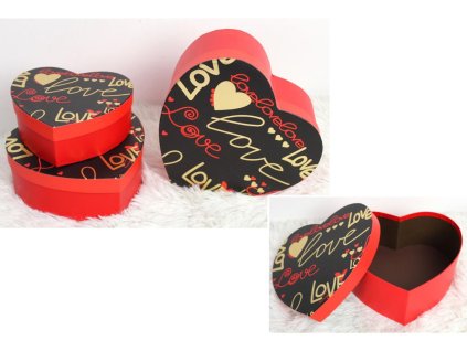 pudelka prezentowe serce cze 104144
