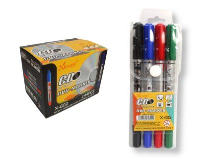 markery opakowanie 4 kolory 108664