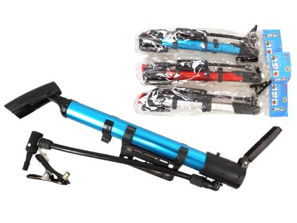 pompka do roweru metal plasti 87636