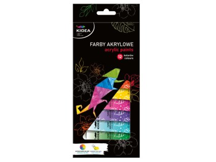 farby akrylowe 12 kolorow x1 107956