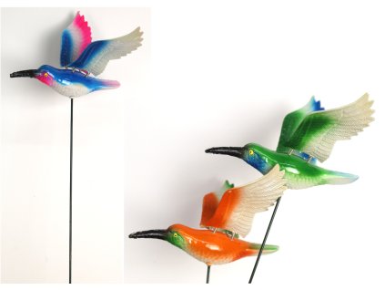 ozdoba ptaszek na metalowym 109157