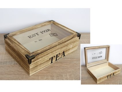 pudelko na herbate drewniane 109113