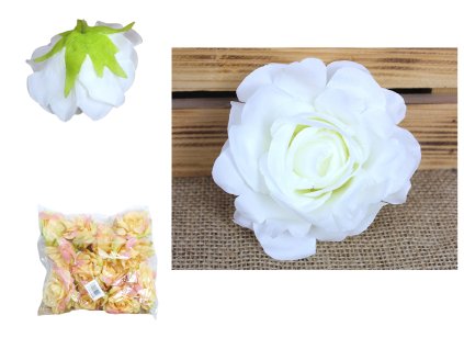 glowka kwiatowa roza 11x7 cm 109221