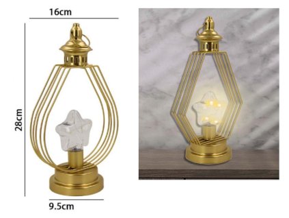 lampa metalowa prazek lezka 110143