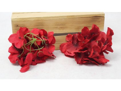 glowka hortensja 15 cm czerw 112593