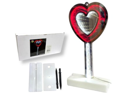 dekoracja led serce 28x14x1 113391