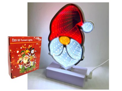 dekoracja led mikolaj 20x11 113400