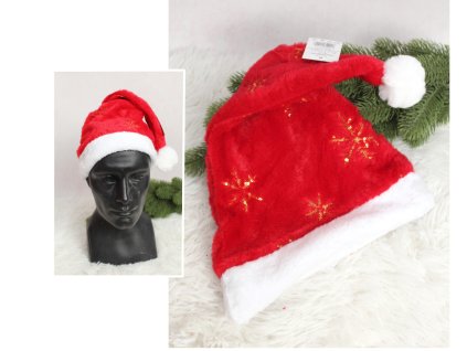 czapka mikolaja welurowa w s 112931