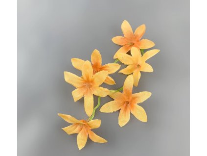 uUlA50 100 200pcs Simulating Oncidium Artificial Flower DIY Matching Flower Headwear Arrangement Wedding Flower Wall String