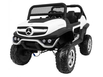 Vozidlo Mercedes BENZ UNIMOG Bílá