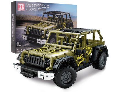 Sada stavebnicových kostek Vozidlo WILDSPEED