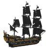 Stavebnice Pirátská loď Černá 3180 ks.