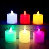 jR1424pcs Candles Lights Creative Colorful LED Light Party Decorative Lights Love Candle Lamp Romantic Outdoor Decoration