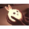 zwl8pol pl Lampka nocna dla dzieci led krolik pilot rgb usb 3078 24