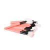 Sada 24 kosmetických štětců na make-up - růžová