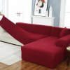 11 variant saoltexi plush fabirc elastic sofa cover solid l shape sofa covers velvet for living room stretch slipcover couch cover xx01