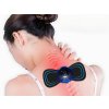 Elektrostimulátor pro břišní svaly krku mini ems massager 19 úrovní (Velikost univerzální)