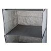 Závěsný organizér do skříně se 3 policemi 60 cm (Velikost univerzální)