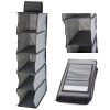 Závěsný organizér do skříně s 5 policemi 70 cm (Velikost univerzální)