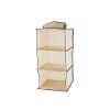 Závěsný organizér do skříně se 3 policemi 60 cm (Velikost univerzální)