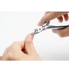 Kleštičky na nehtovou kůžičku, stříbrné - 9,5x5 cm
