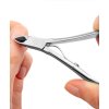 Kleštičky na nehtovou kůžičku, stříbrné - 9,5x5 cm