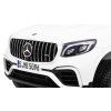 Dětské auto Mercedes GLC 63S Bílý SUV + pohon 4x4