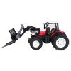 Červený traktor R/C s přívěsem