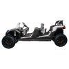 Čtyřmístné vozidlo Buggy ATV RACING UTV2000 s Li-ion baterií, bílé