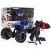 Crawler REAL ROCK s funkcí kouře R/C modrý