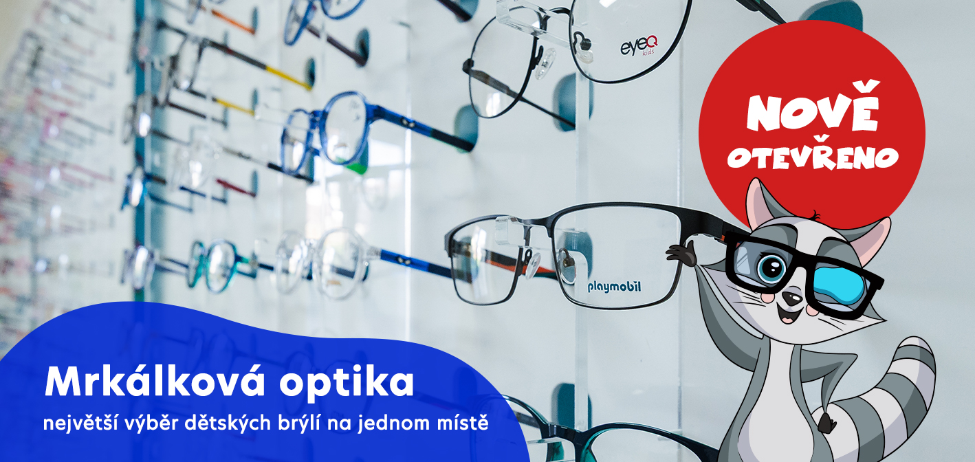 Nově otevřená optika Mrkálek
