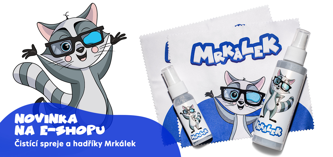 Hadříky a spreje na brýle