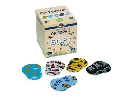 Detské okluzory Ortopad Chlapci mix – soft