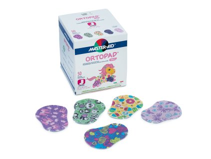 Detské okluzory Ortopad Dievčatá mix