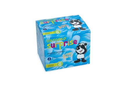 Detské okluzory Ortopad Chlapci SURPRISE – bambusové